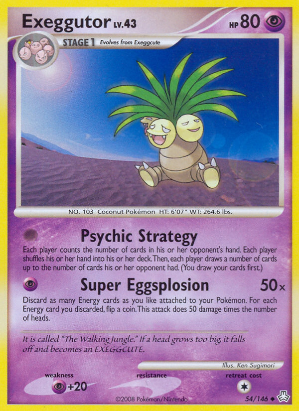 Legends Awakened Exeggutor #54/146